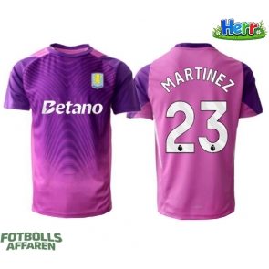 Aston Villa Emiliano Martinez #23 Målvakt Tredje Tröja 2025-26 Kortärmad